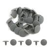 uxcell Clip/Rivet/Fastener, Push Type, Gray, 0.26 inch (6.5 mm) Hole, Plastic, Pack of 30