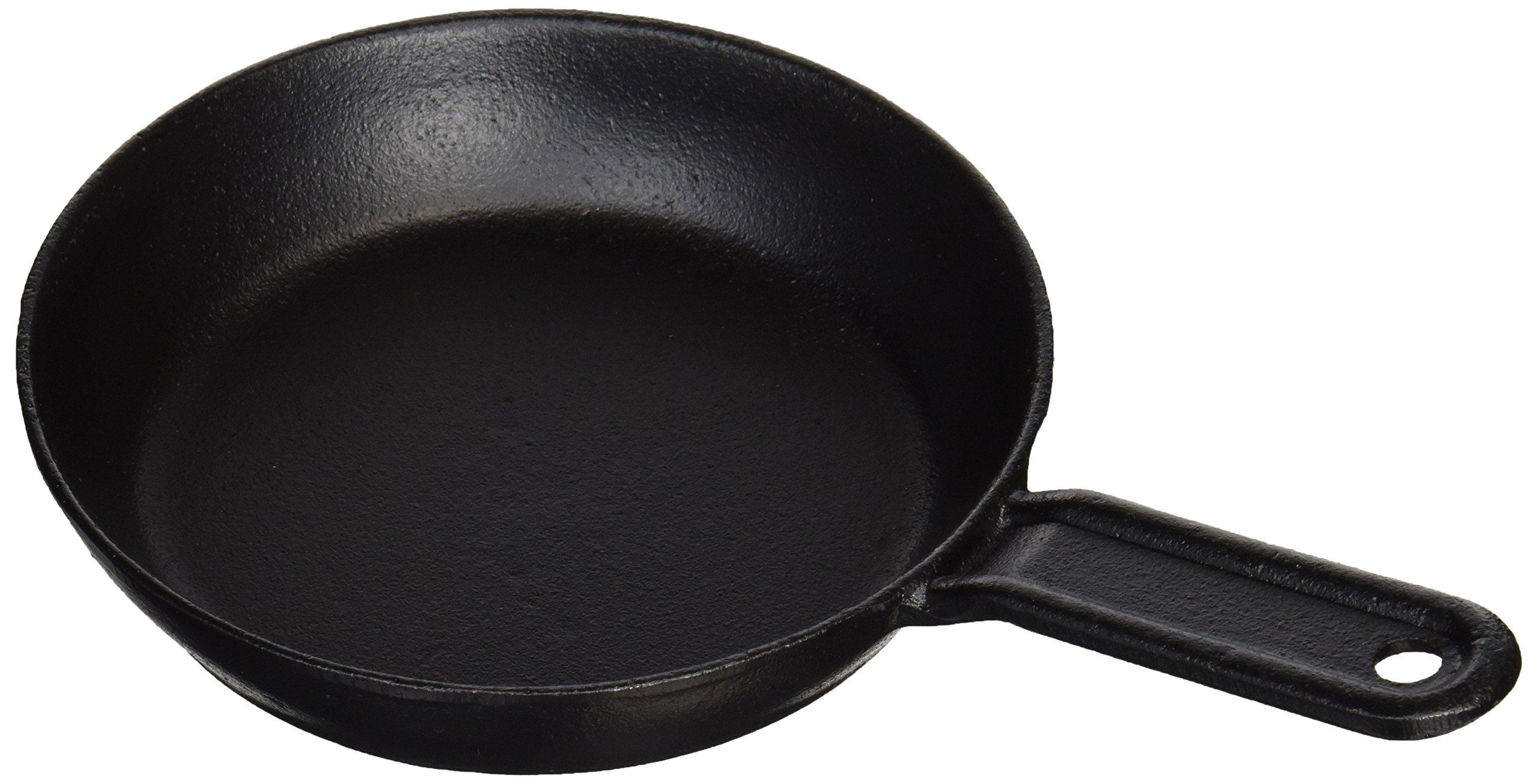 

Ishigaki Sangyo Frying 720A Cast Silicone Baked AHL27015 Pan, 15cm, Iron, Finish, China, чёрный