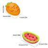 Ceramic Soap Holder Cute Watermelon Soap Dish Tray Container Carrot Soap Box  Shower