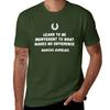 Stoicism Quote Learn to Be Indifferent to What Makes No Difference by Marcus Aurelius Tshirt tees black t shirts for men