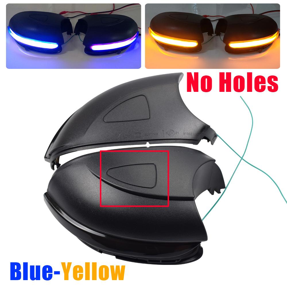 2 Pieces For VW Golf MK6 GTI 6 R Line Touran Dynamic Blinker Side Mirror Indicator For Volkswagen VI R20 LED Turn Signal Light