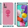Feministische Feminismus-Telefonhülle für Samsung Galaxy A51 A71 A21S A12 A11 A31 A41 A52 A32 5G A72 A01 A02S Silikon Klar Soft Cover