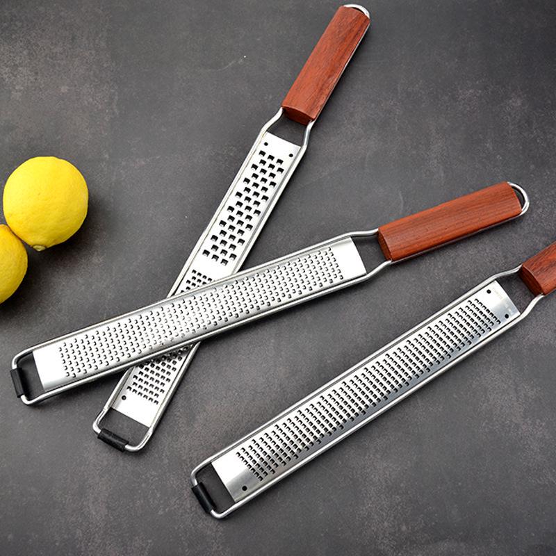 Stainless Steel Multi-Purpose Grater: Cheese, Vegetable, and Lemon