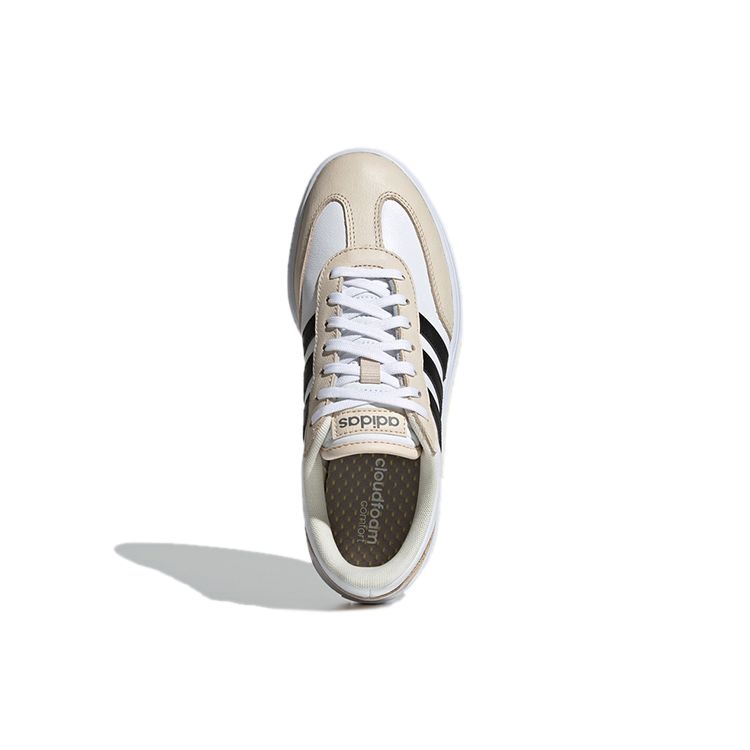 Adidas Neo Gradas Durable Non-Slip Low-Top Skate Shoes Women Sneakers White Beige H01221