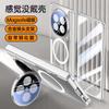 Magnetic Snap-on TPU Case OPPO Find N6 With Electroplated Finish Full-Body Protection Built-in Lens Ring Stand