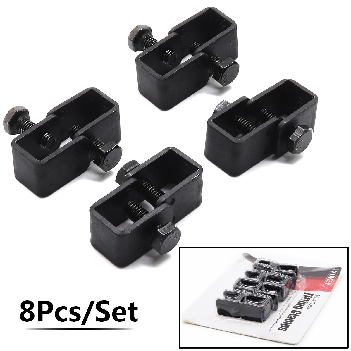 

8 шт. универсальные автомобильные брызговики, крепежные черные зажимы UC, брызговики для автомобиля, авто с фланцем крыла чёрный