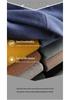 100% Pure Wool Men's Thick Half-High Collar Sweater, Business Fashion Knit Plus Size Sweater.