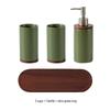 Shangqi Ceramic Bathroom Wash Set