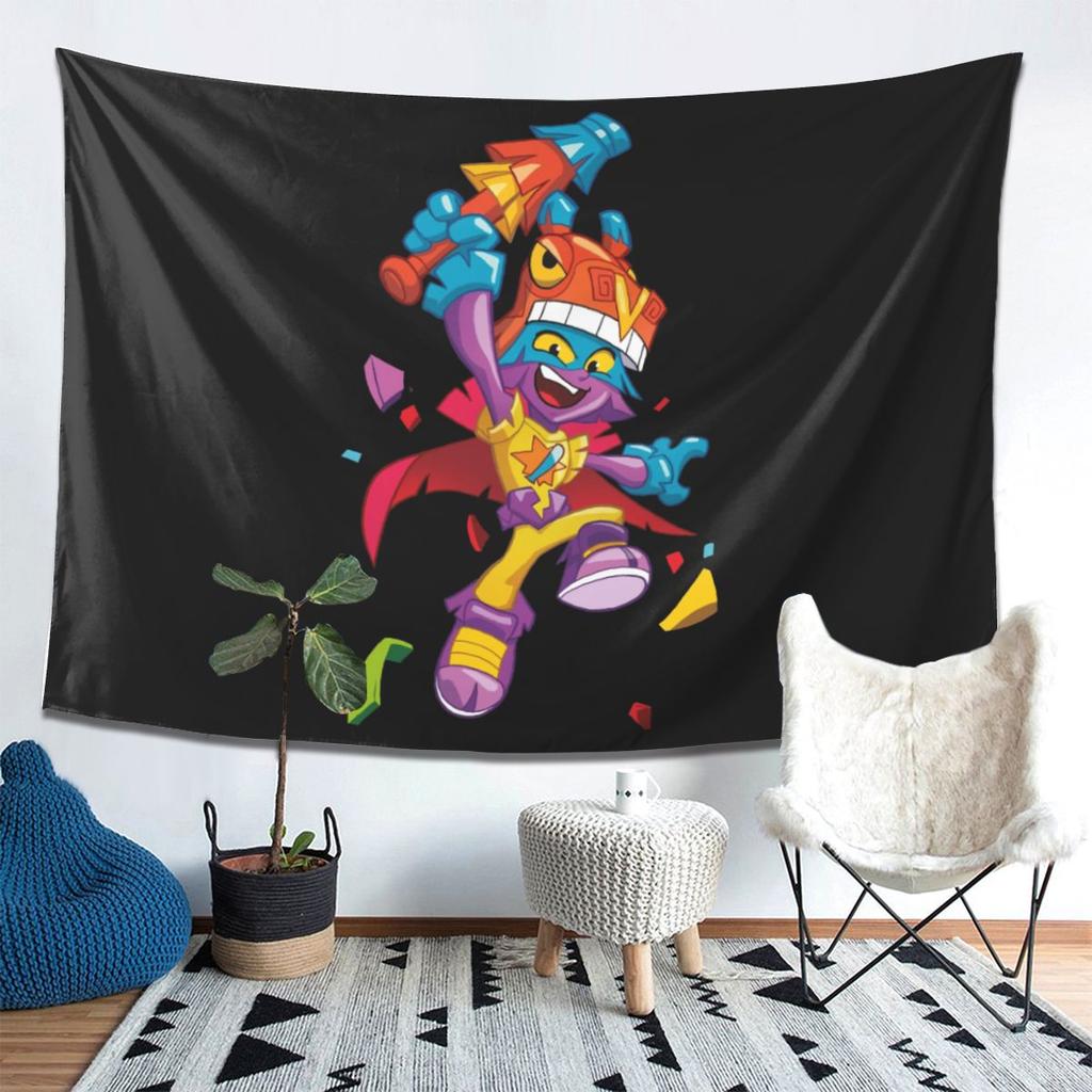 Superthings Tapestry Wall Hanging Aesthetic Home Decoration Tapestries for Dorm Room