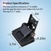 2 Vsttar Dust Cover Hinge Turntable Parts Compatible with Akai AR AR The BSR Quanta Kenwood Sony Various Models of Turntable AP-206, - Turntable, -