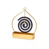Creative Iron Mosquito Coil & Incense Holder with Ash Tray