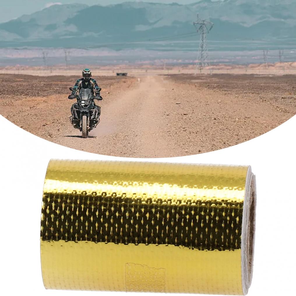 100 X 5cm Hitzeschutz-Wickelband 2021 Lufteinlass Glasfaser-Hitzedämmung