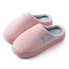 Cotton slippers autumn and winter couple thickened indoor home household non-slip warm fluffy cotton shoes