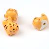 Makeing Bracelet Ginger Cat Beads Kitty DIY Jewelry Accessory Ceramic Calico Cat Beads  DIY Jewelry
