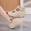 Cave Shoes Women's Summer New Sandals Fashionable Versatile Breathable Hollow Thick Sole Casual Child