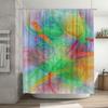 Colorful Shower Curtain Waterproof Bathroom Decor Polyester Fabric Shower Curtains for Bath Room Decoration Multicolored 75x180c
