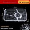 Disposable Multi-Compartment Takeaway Lunch Boxes