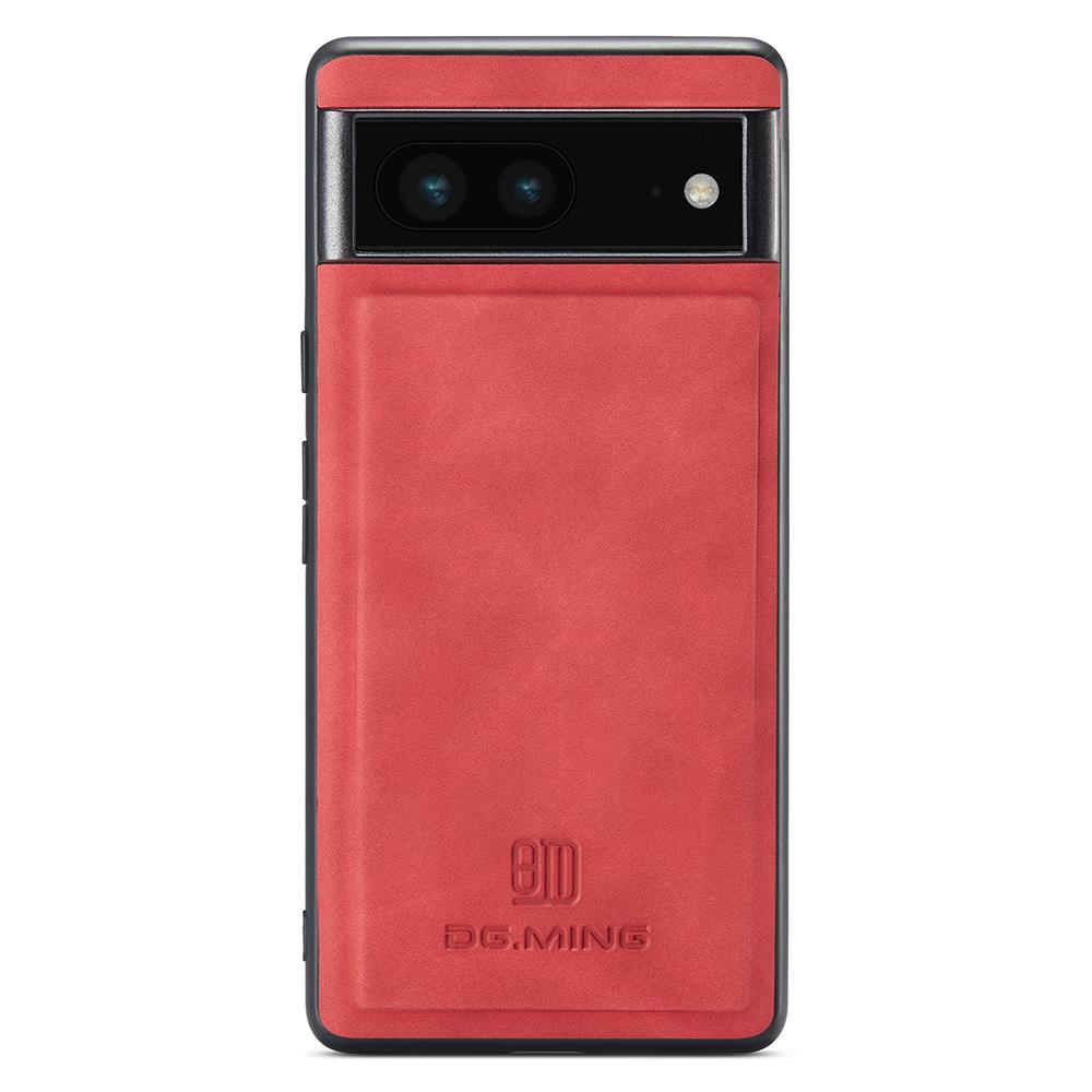 DG.MING PC+TPU+PU Cover for Google Pixel 6a Slim Case Anti-Fall Protective Phone Case
