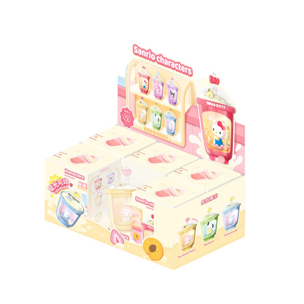 Moetch  Characters Milk Tea Cup Light-Up Solar Energy   Gifts Plaything For Kids Model Anime Figures Collect Ornaments