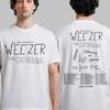 2026 Weezer The Gathering Tour Nordamerika Sommer Unisex und Unisex Hoodies Bequem Atmungsaktiv Hohe Qualität Ins Y2k