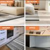 1PC 1/3meters Transition Edge Strip, Carpet Edge Strip, Floor Edge Strip Rough Edged Floor Edging Strip, Easy To Install