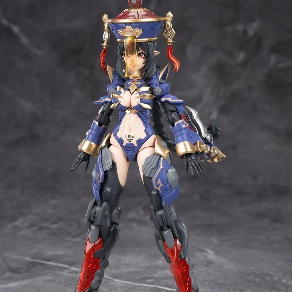En Stock Figura Original Hemoxian Figuras Jiulian Reverberación De Medta Figura de Colección Modelo de Ensamblaje 1/12 Chica Zombie