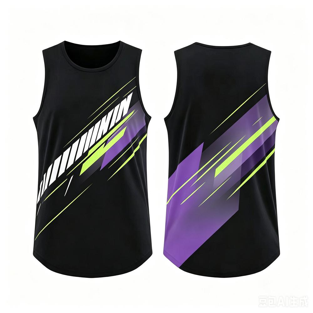 Summer Running Fitness Sports Men's Tank Tops Casual O-neck Sleeveless Shirt Fashion Quick Dry Breathable Gym T-shirts Singlets