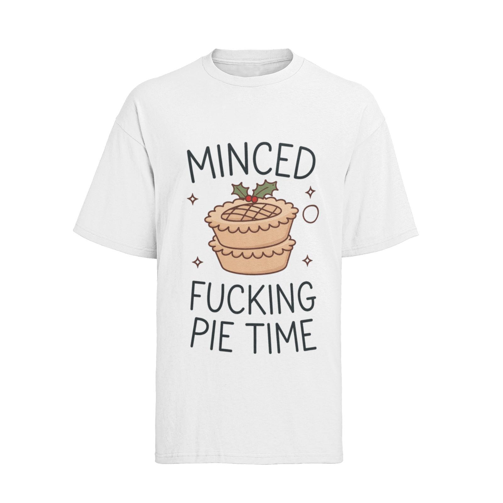 Funny XMAS Christmas FCK bitch PIE TIME T-Shirt Mens Womens Tees Top Mens 2XL