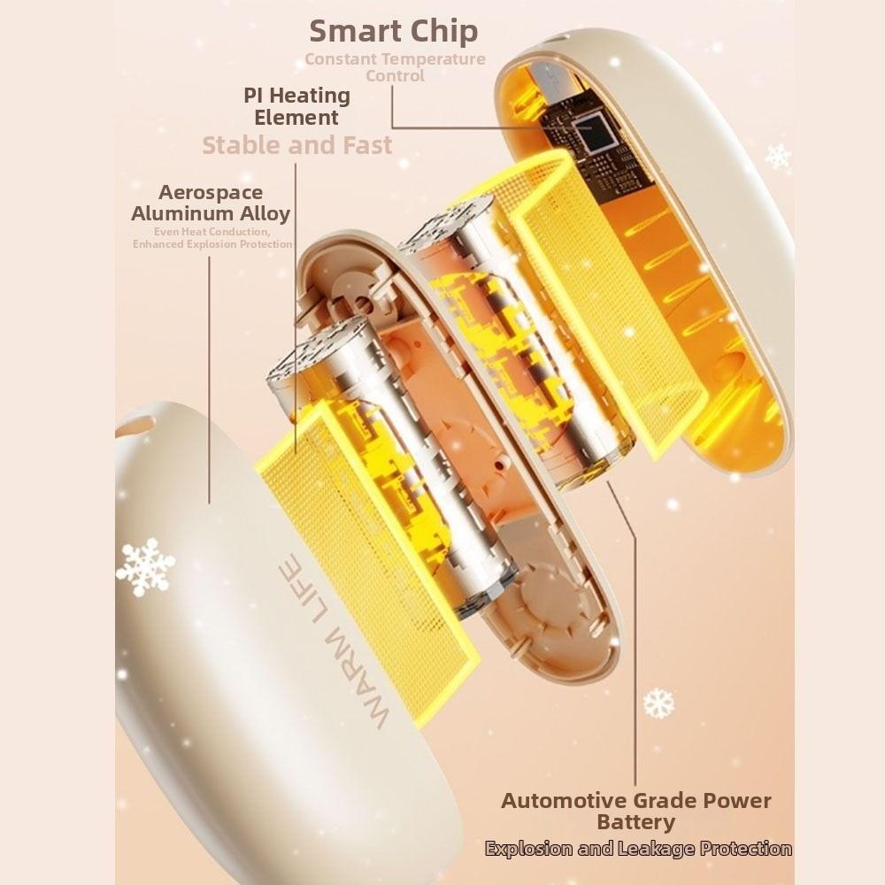 Rechargeable Magnetic Suction Warmer Magnetic Suction Hand Warmer  Pocket Use