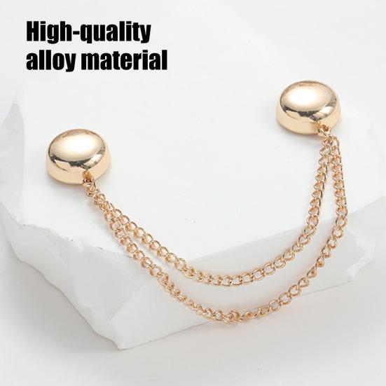 Magnetic Clothing Clips Multi-Function Clothes Hem Clips Magnetic Clips with Chain for Women Pants Jeans Shirts Sweaters
