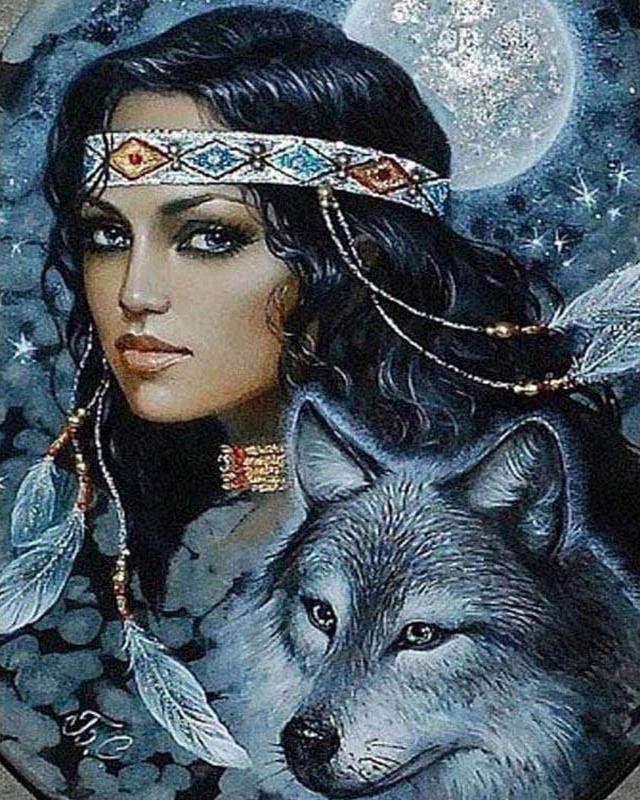 Diamond Painting New Elves and Angels 5D DIY Diamond Embroidery Landscape Flowers Rhinestones Mosaic Craft Kit