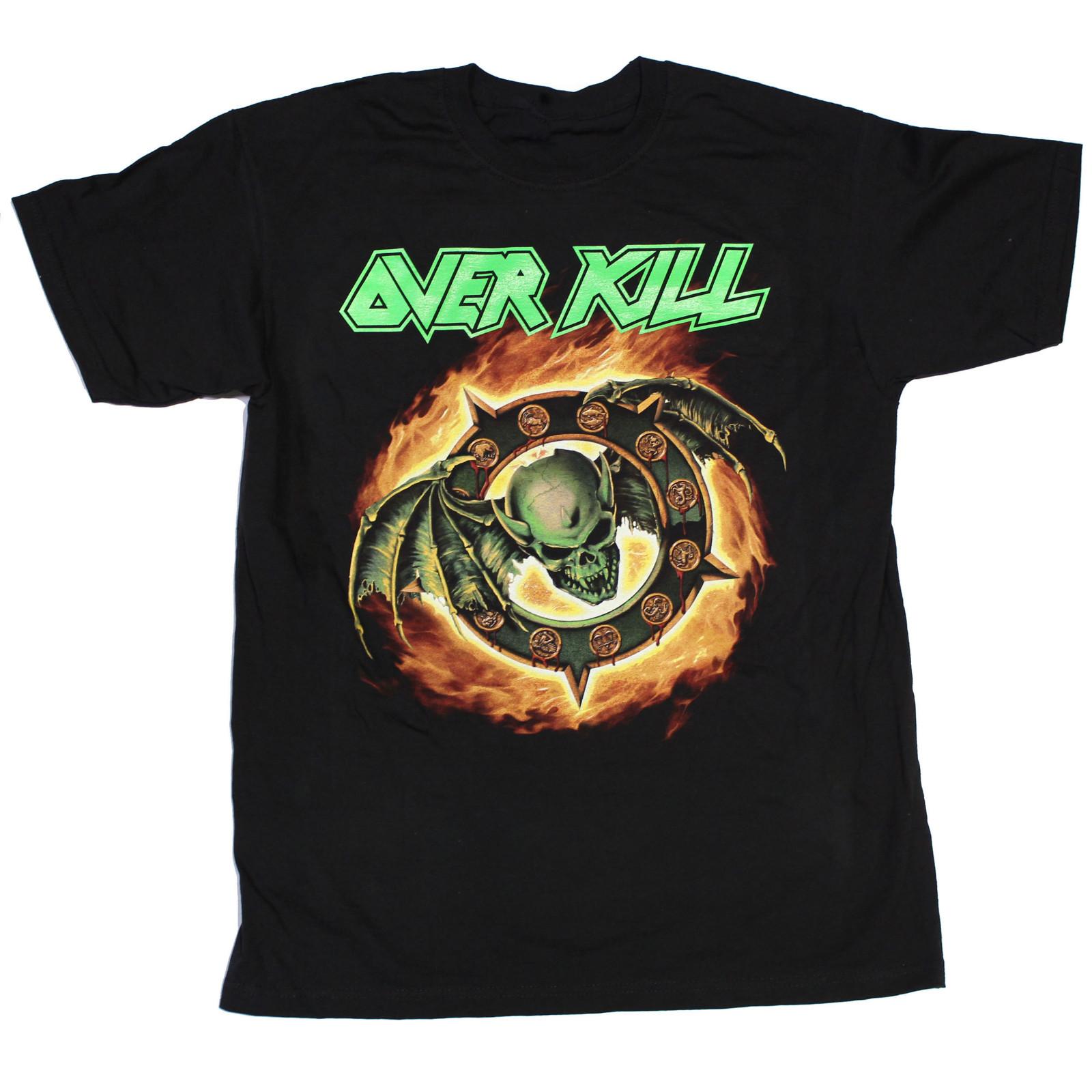Overkill Band Horrorscope Black Unisex Cotton T-Shirt Full Size BS087 XXXL