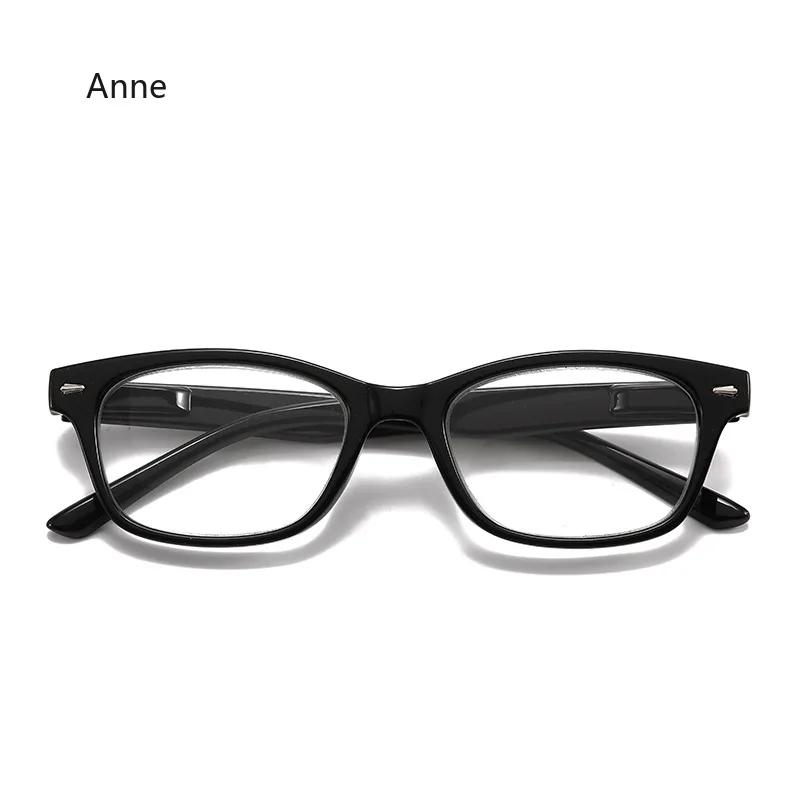 Reading Glasses for Women,Classic Colorful Readers Eyeglasses Ladies,Lightweight Flexible Spring Hinge,Round/Oval/Square Frame