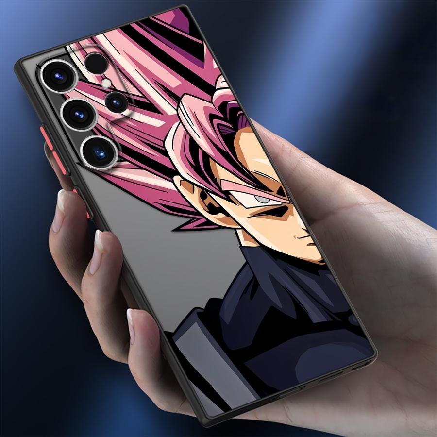 Dragon-Ball Goku Case for Samsung Galaxy S10+ S9 Plus S21 S22 Plus S25 Ultra S23 S21 5G S24 Ultra S20 FE Soft shell