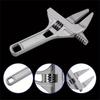 Mini Adjustable Multi Wrench, Sink Pipe Nut Remover Tool, Large Opening Strong Clamp Spanner For Bathroom Kitchen Faucet Repair