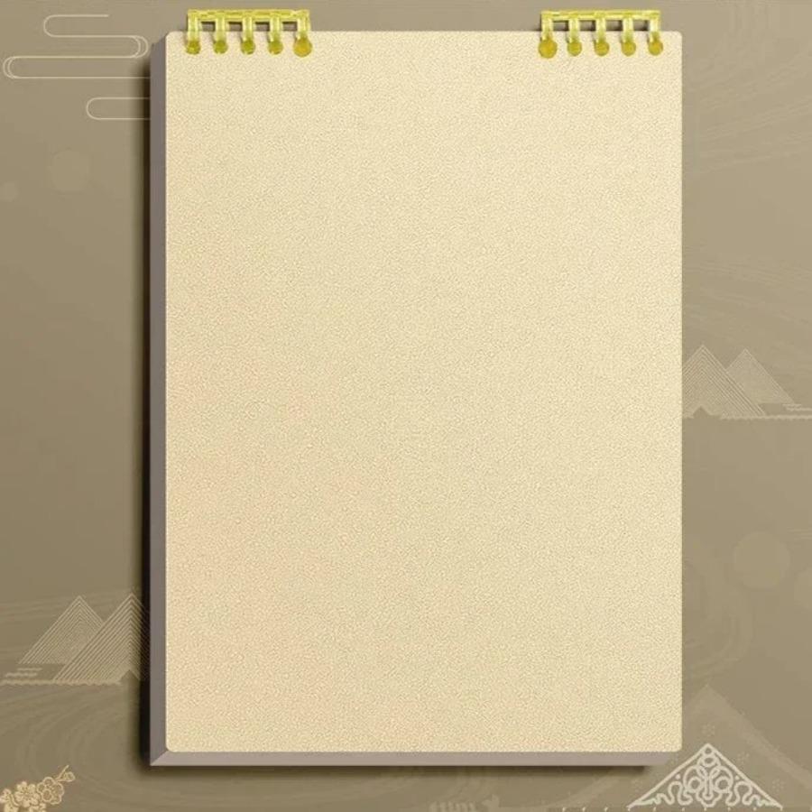 A5 60 Sheets Thick Notebook Spiral Binding Loose-leaf Notebooks with Lines Pages for Students School Office Stationery Supplies