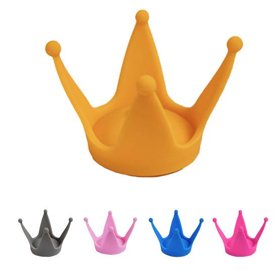 Helmkrone Deko mit Saugnapf Silikon Niedliche Motorradhelmkrone für Kinder