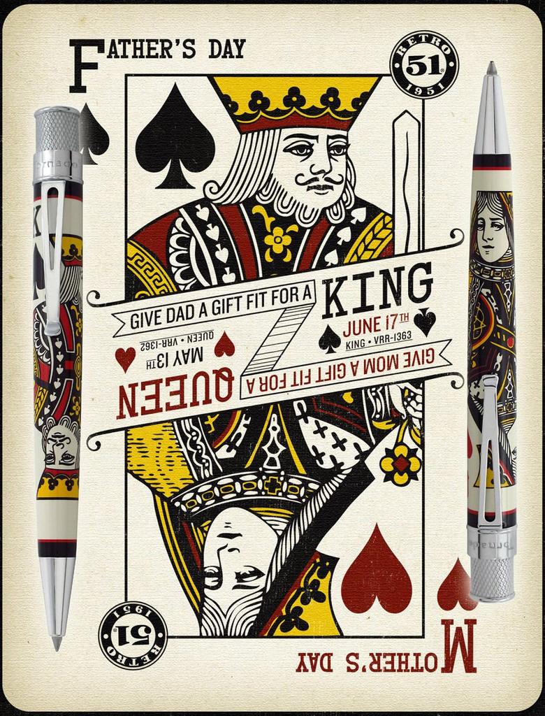 RETRO King Ballpoint Pen VRR-1363