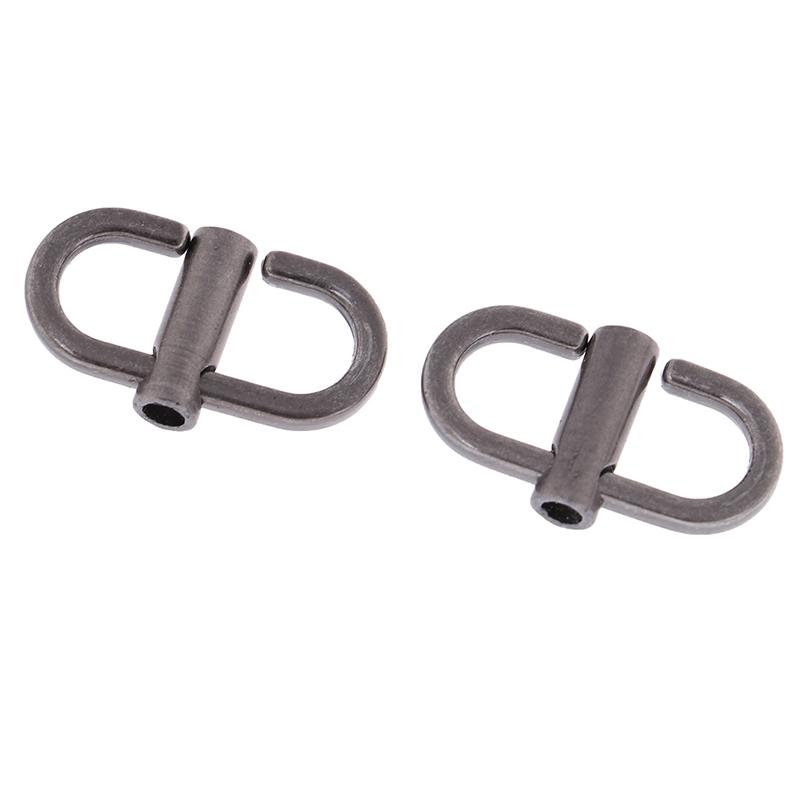 1Pair Adjustable Metal Buckles Chain Strap Bag Shorten Shoulder Bags Accessories