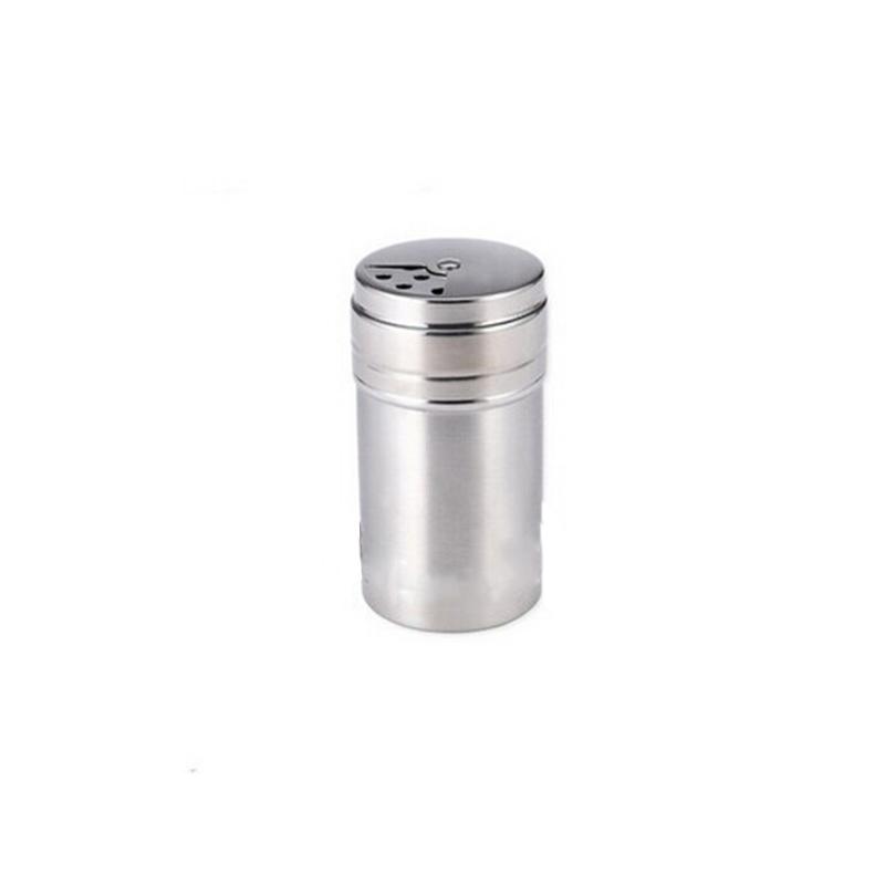 Buy 1Pcs Stainless Steel Dredge Salt Sugar Spice Pepper Shaker