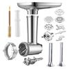 Filling Tube Meat Grinder Attachment Stainless Steel Meat Grinder Accessories Perfect for Meat Lover Cooking Enthusiasts