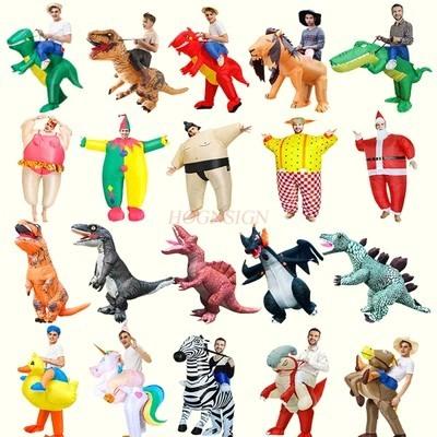 Halloween Clothing Sumo Inflatable Clothing Cartoon Funny Clothing Inflatable Clothing Dinosaur Clothing Children And Adults