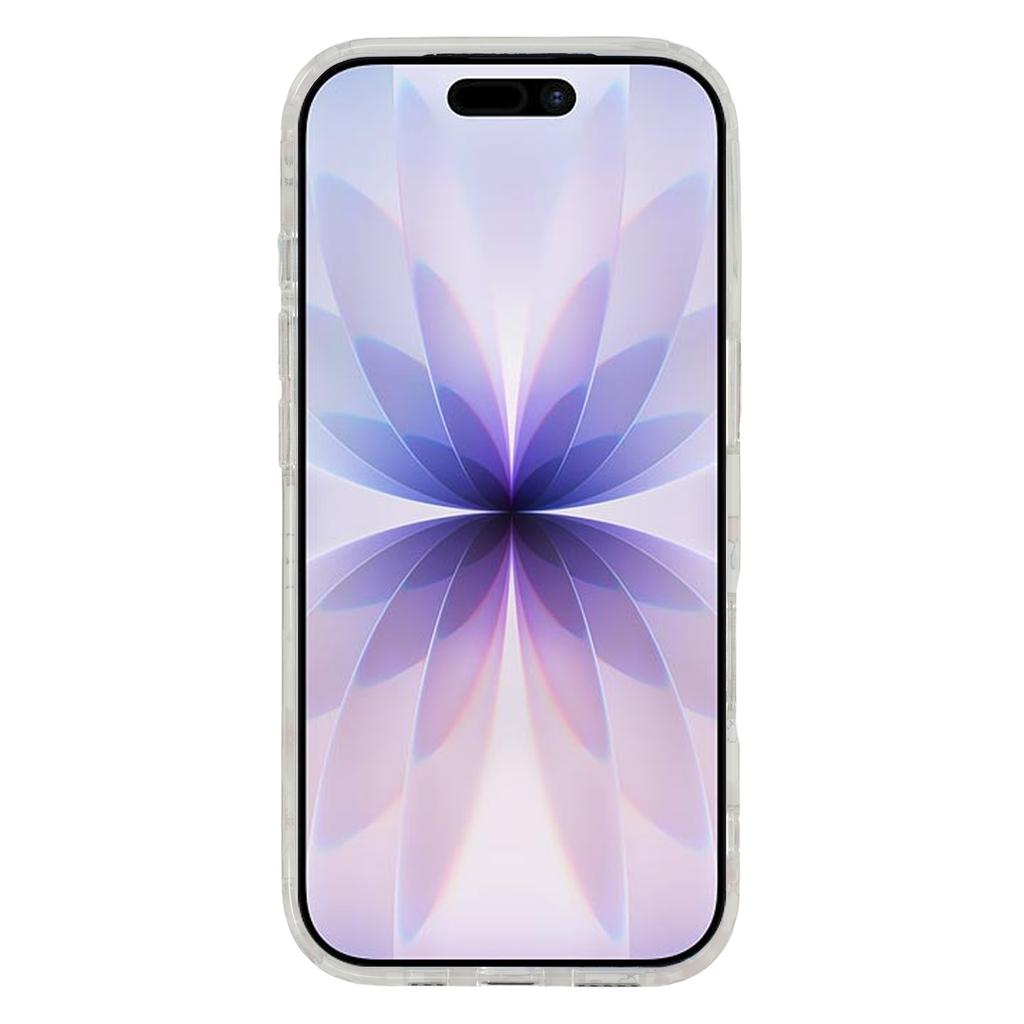 For iPhone 17 Case Compatible with MagSafe IMD Glitter Glacier Texture TPU PC Phone Back Cover