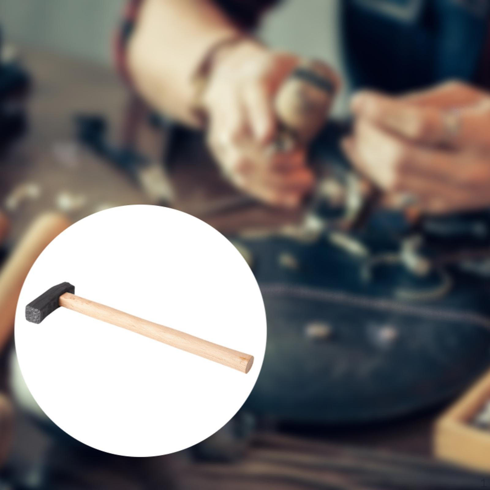 

Молоток із текстурою Срібна киянка Саморобні ремесла Штампування ювелірних виробів Виготовлення дерев’яних ручок Style B