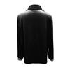 Fashionable Women's V-neck Versatile Velvet Lapel Shirt Women's Long Sleeved Shirt