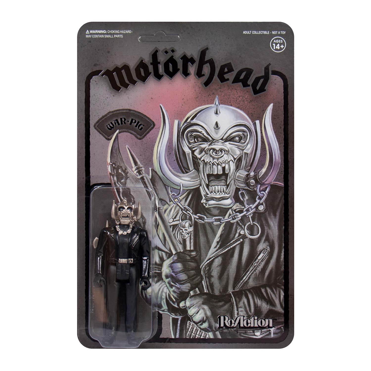 

MOTORHEAD Motorhead War Pig Black Reaction Figure SUPER7