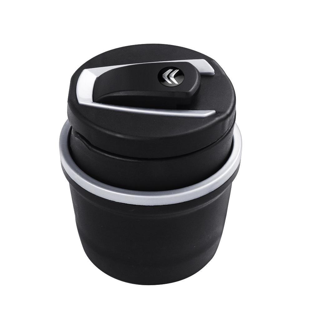AOI3 Car Ashtray LED Light Portable Car Cigarette Flame Retardant Ashtray Cup For Citroen C1 C2 C3 Grand C4 Picasso C4L VTS C-ELYSEE