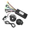 Bicycle Brushless Motor Controller Kit Sine Wave Lithium Power Assisted Retrofit Accessories with Throttle 30A