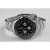 [HYAKUICHI 101] No.11 Hyakuichi Diver's Chronograph Watch with Ceramic Bezel, Black and Ivory, BKIV
