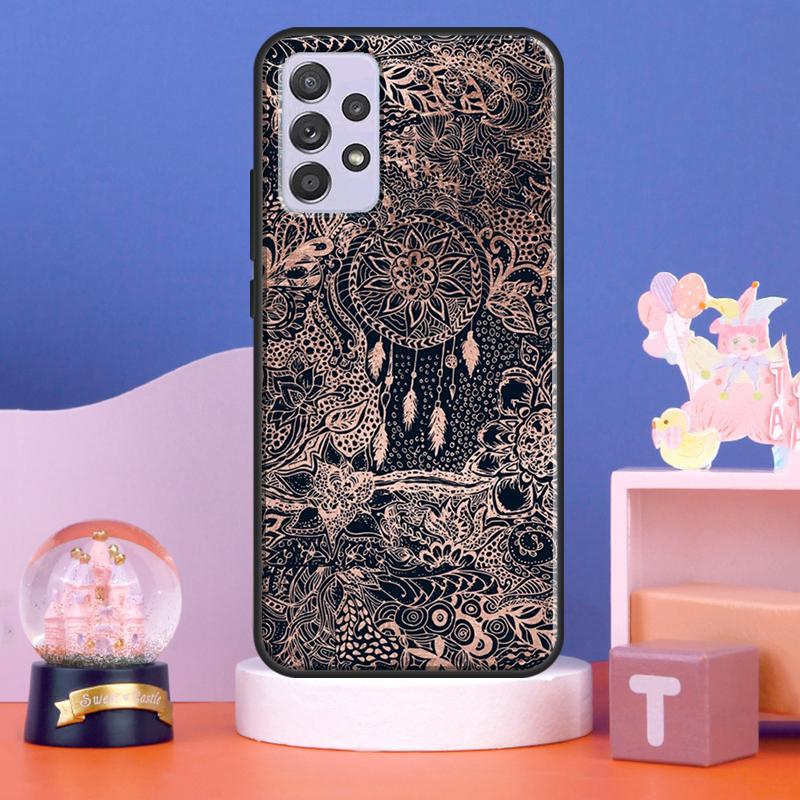 Dream Catcher Feather Wolf Case For Samsung Galaxy A53 A33 A73 A13 A50 A51 A71 A12 A22 A32 A52 A72 A21S A52S Cover